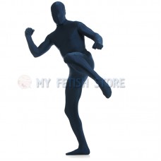 Full Body navy blue Lycra Spandex Bodysuit Solid Color Zentai suit Halloween Fancy Dress Costume Full Body navy blue Lycra Spandex Bodysuit Solid Color Zentai suit Halloween Fancy Dress Costume